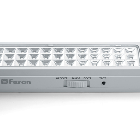 Светильник аварийный, 60 LED AC/DC, белый, EM112 41534