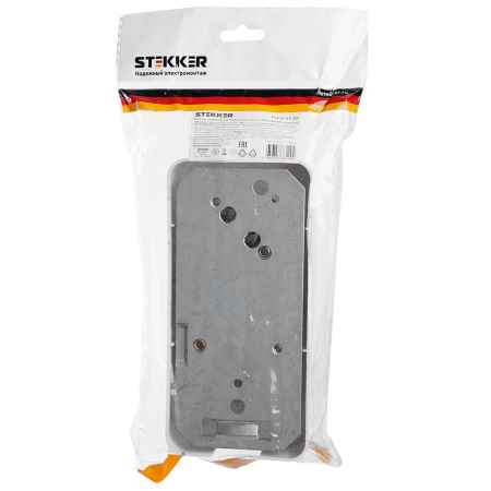 Розетка открытой установки для плит STEKKER PST32-53-20 с/з, 250В, 32А, белый 39826