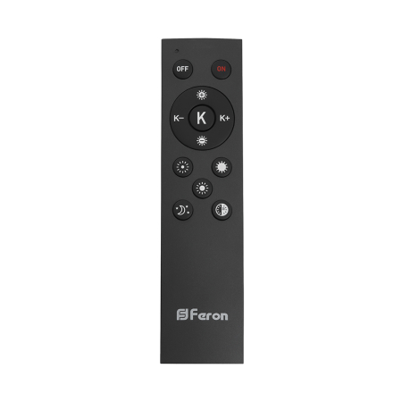 Светодиодный управляемый светильник Feron AL6200 “Simple matte” тарелка 80W 3000К-6500K белый 48070