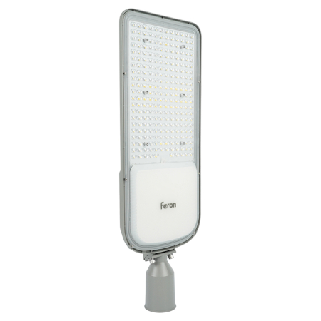 Светодиодный уличный консольный светильник Feron SP3050 200W 5000K 230V, серый 48170