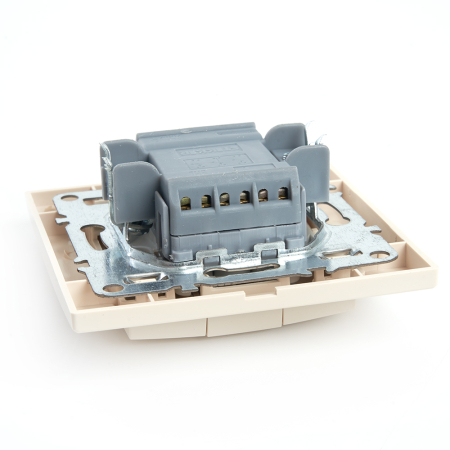 Выключатель 3-клавишный STEKKER  PSW10-9007-02, 250В, 10А, серия Эрна, слоновая кость 39923