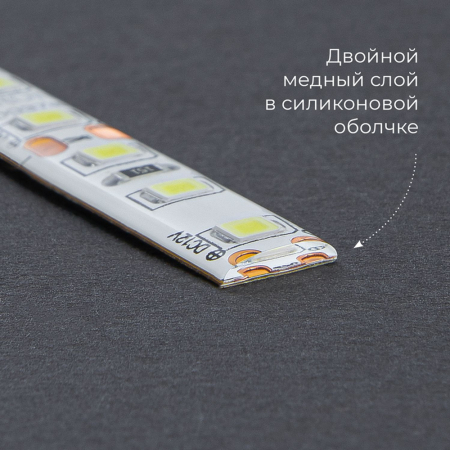 Cветодиодная LED лента Feron LS604, 60SMD(2835)/м 4.8Вт/м  5м IP65 12V 4000К 48219