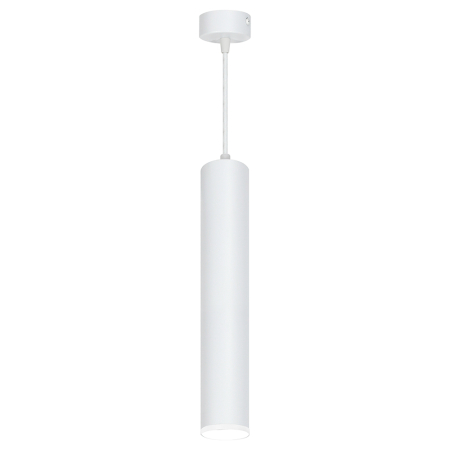 Светильник потолочный Feron ML1768 на подвесе  MR16 35W 230V, белый 55*280 48087