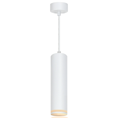 Светильник потолочный Feron ML1708 на подвесе  MR16 35W 230V, белый 55*200 48081