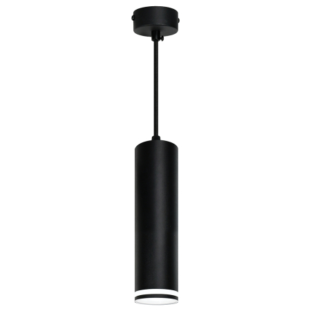 Светильник потолочный Feron ML1708 Barrel LUNA на подвесе  MR16 35W 230V, черный 55*200 48082