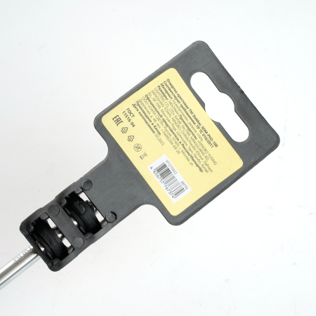 Отвертка крестовая STEKKER Ph 2 х 100 мм, Cr-V двухкомпонентная рукоятка, SDM-PH2-100 39770