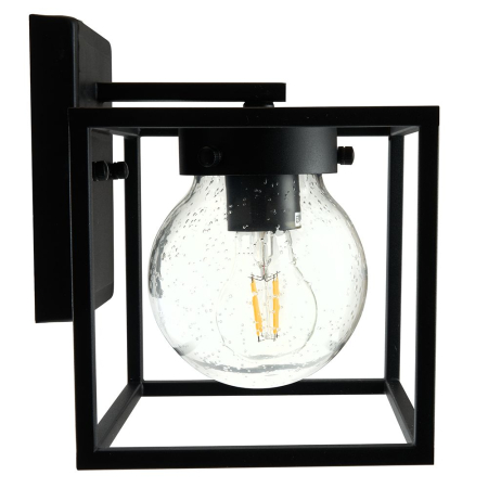 Светильник садово-парковый Feron PL701 на стену вниз  60W E27 230V, черный 48383