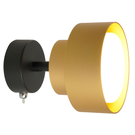 Светильник настенный HL3670 AURA 12W, 230V, GX53, золото 48414