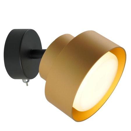 Светильник настенный HL3670 AURA 12W, 230V, GX53, золото 48414
