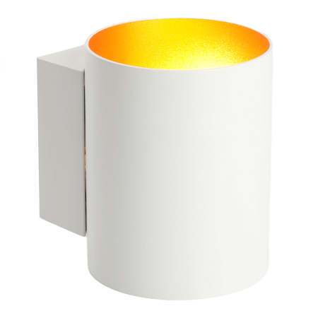 Светильник настенный Feron ML1750 Glow G9,15W, 230V белый + золото IP20 48434