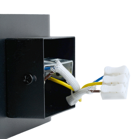 Светильник настенный Feron ML1780 Oval MR16 35W, 230V, G9,15W, чёрный IP20 48435