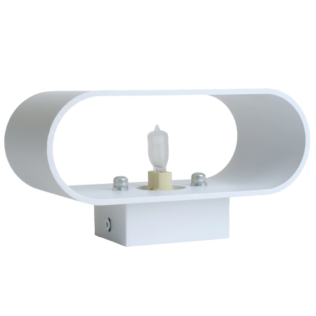 Светильник настенный Feron ML1780 Oval MR16 35W, 230V, G9,15W, белый IP20 48436