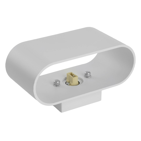 Светильник настенный Feron ML1780 Oval MR16 35W, 230V, G9,15W, белый IP20 48436