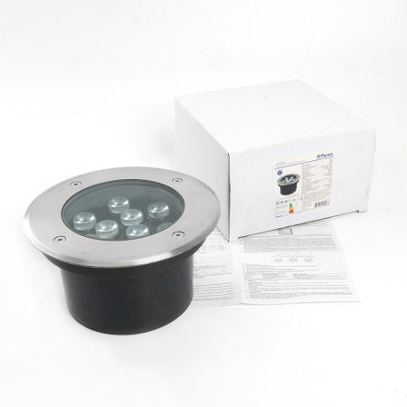 Светодиодный светильник тротуарный (грунтовый) Feron SP2803 9LED, 3000К ,10W, AC12V 160*H90mm,вн.диаметр:110mm,IP67 48469