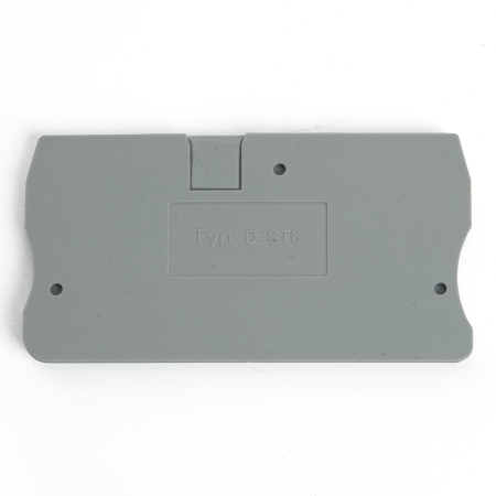 LD560-1-100 Торцевая заглушка для ЗНИ LD552 10 мм²  (JXB 10), серый STEKKER 39993