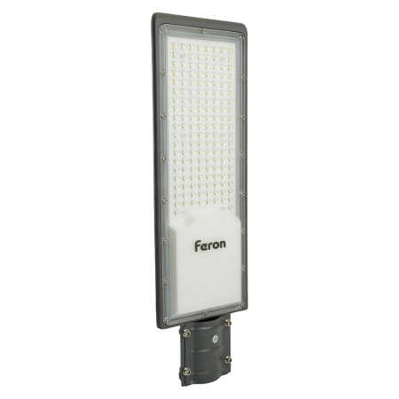 Светодиодный уличный консольный светильник Feron SP3036 150W 6400K 230V, серый 48526