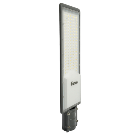 Светодиодный уличный консольный светильник Feron SP3036 150W 6400K 230V, серый 48526
