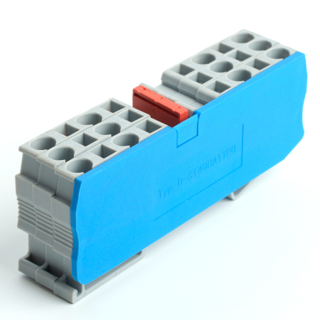 LD562-1-40 Торцевая заглушка для ЗНИ LD554 4 мм²  (JXB ST 4), синий 49206