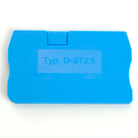 LD560-1-25 Торцевая заглушка для ЗНИ LD552 2,5 мм²  (JXB ST 2,5), синий 49200