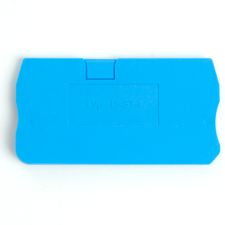 LD560-1-40 Торцевая заглушка для ЗНИ LD552 4 мм²  (JXB ST 4), синий 49201