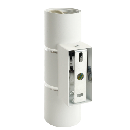 Светильник  настенный Feron ML1860 ZEN MR16 35W, 230V, 2*GU10, белый, хром IP20 48650