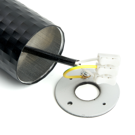 Светильник потолочный Feron ML187 Barrel PIXEL MR16 GU10 35W 230V, чёрный 48653