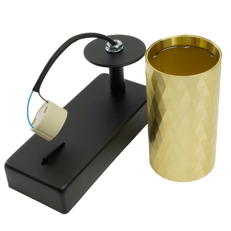 Светильник Feron PRISM ML1880   35W, 230V, GU10, золото и чёрный 48671