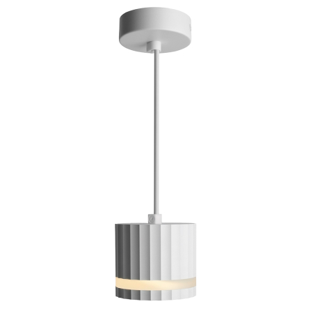 Светильник потолочный Feron HLBarrel HL3698 OLYMPUS levitation 12W, 230V, GX53, белый, на подвесе 1,7 м 48685