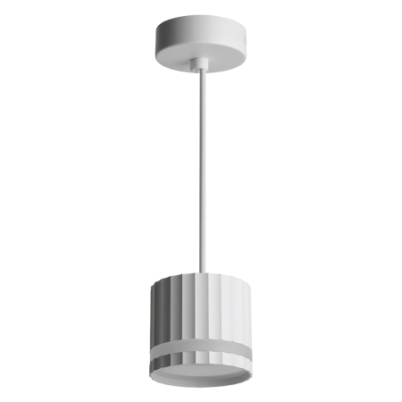Светильник потолочный Feron HLBarrel HL3698 OLYMPUS levitation 12W, 230V, GX53, белый, на подвесе 1,7 м 48685