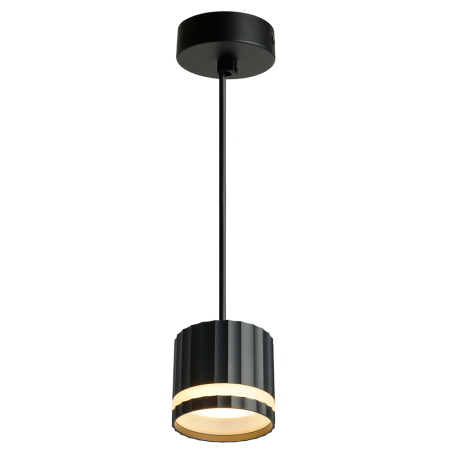 Светильник потолочный Feron HLBarrel HL3698 OLYMPUS levitation 12W, 230V, GX53, чёрный, на подвесе 1,7 м 48684