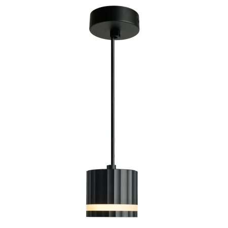Светильник потолочный Feron HLBarrel HL3698 OLYMPUS levitation 12W, 230V, GX53, чёрный, на подвесе 1,7 м 48684