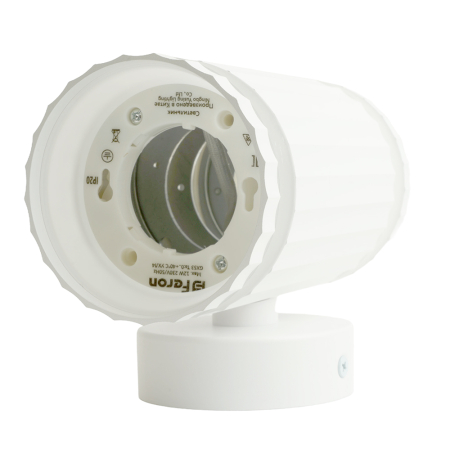 Светильник  настенный Feron HL3690 QUAD 12W, 230V, 2*GX53,  белый IP20 48681