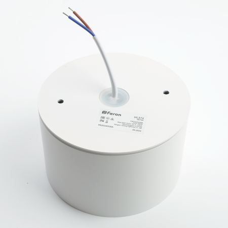 Светильник потолочный Feron HL373 25W, 230V, GX70, белый 48734