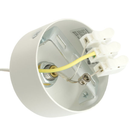 Светильник потолочный Feron HL4548 на подвесе GX53 12W 230V, белый 85*80 48748