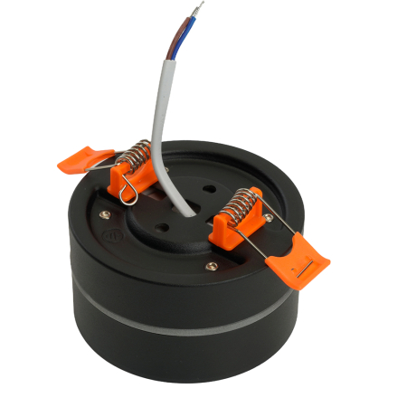 Светильник потолочный Feron HL455 12W, 230V, GX53, черный 48753