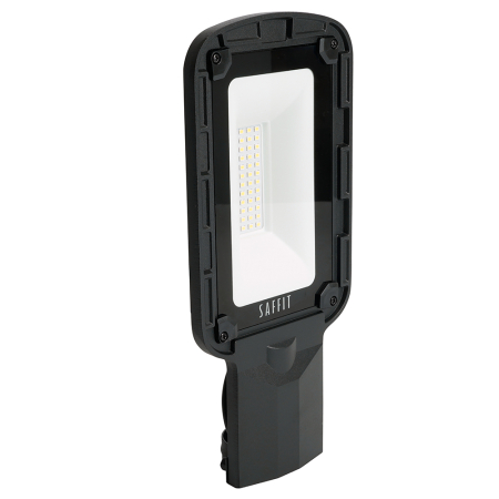 Светодиодный уличный консольный светильник SAFFIT SSL10-30 30W 5000K 230V, черный 55232