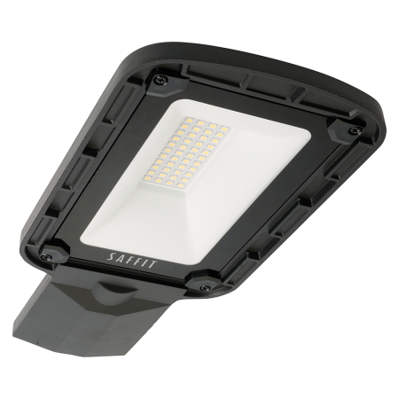 Светодиодный уличный консольный светильник SAFFIT SSL10-30 30W 5000K 230V, черный 55232