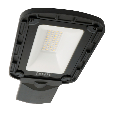 Светодиодный уличный консольный светильник SAFFIT SSL10-30 30W 5000K 230V, черный 55232