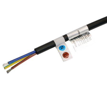 Светодиодный уличный консольный светильник SAFFIT SSL10-30 30W 5000K 230V, черный 55232