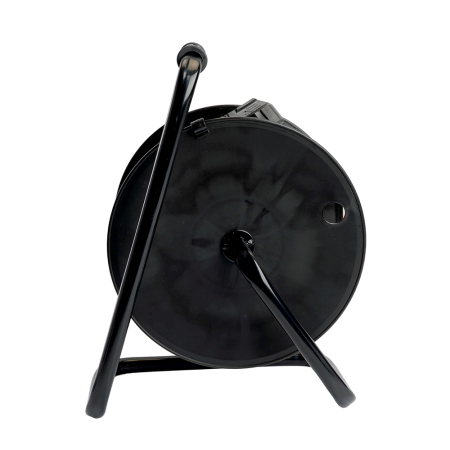Удлинитель на катушке Stekker Standart  STD01-40-50 4 гнезда с/з ПВСбм 3*1, оранжевый, 16А, IP40, 50м 49391