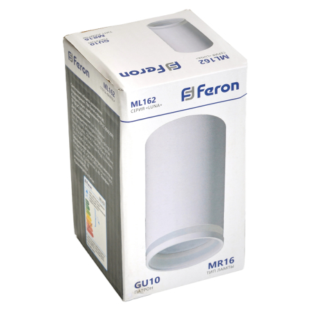 Светильник потолочный Feron LUNA ML162 MR16 GU10 35W 230V, белый 48815