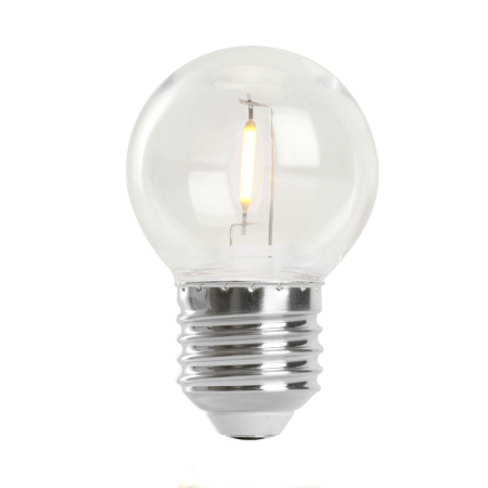 Лампа светодиодная Feron LB-383 Шарик прозрачный E27 2W 2700K 48931
