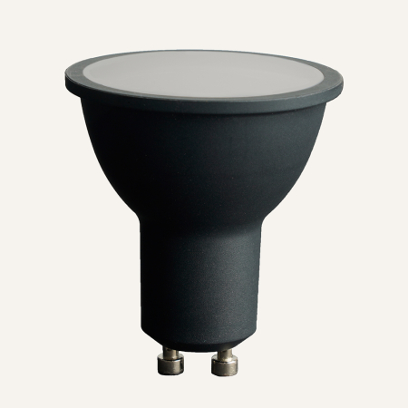 Лампа светодиодная Feron.PRO LB-1608 GU10 8W 175-265V 2700K в черном корпусе 48958
