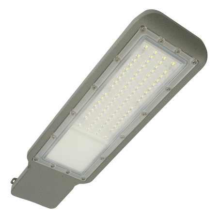 Светодиодный уличный консольный светильник Feron SP3021 50W 5000K 230V, серый 48964
