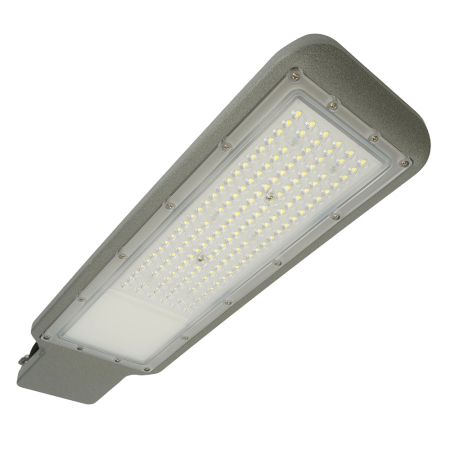 Светодиодный уличный консольный светильник Feron SP3022 100W 5000K 230V, серый 48965