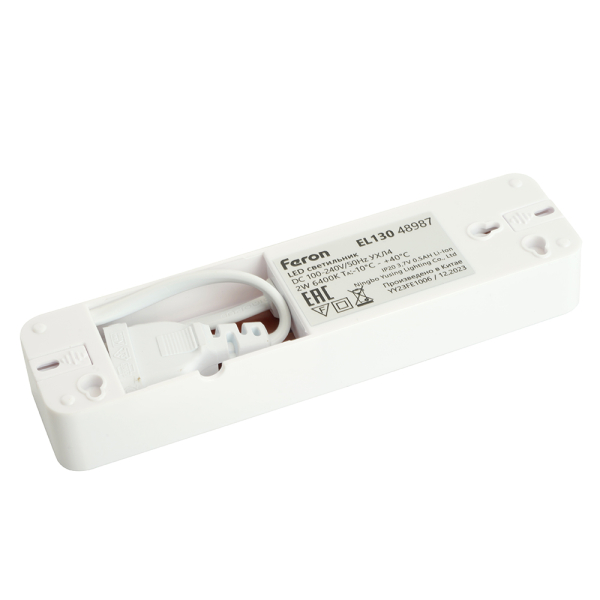 Светильник аккумуляторный Feron.One, 30LED DC, белый, EL130 48987
