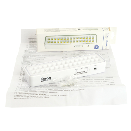 Светильник аккумуляторный Feron.One, 30LED DC, белый, EL130 48987