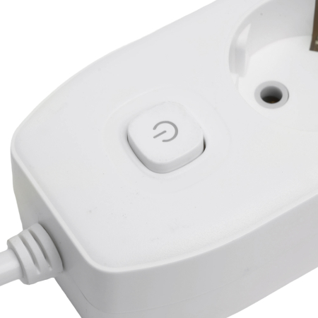 Удлинитель 3-местный c/з 3x1 мм2, 3 м, 250В, 10А, 2USB+1Type-C 2,4А, серия Home, белый STEKKER HM08-33-02 49977