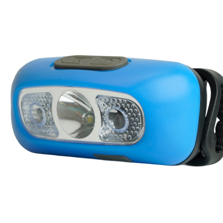 Фонарь налобный Feron TH2312 с аккумулятором 5W USB IP44, пластик 51117