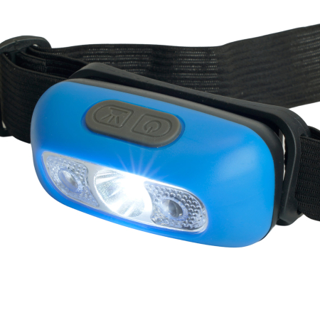 Фонарь налобный Feron TH2312 с аккумулятором 5W USB IP44, пластик 51117